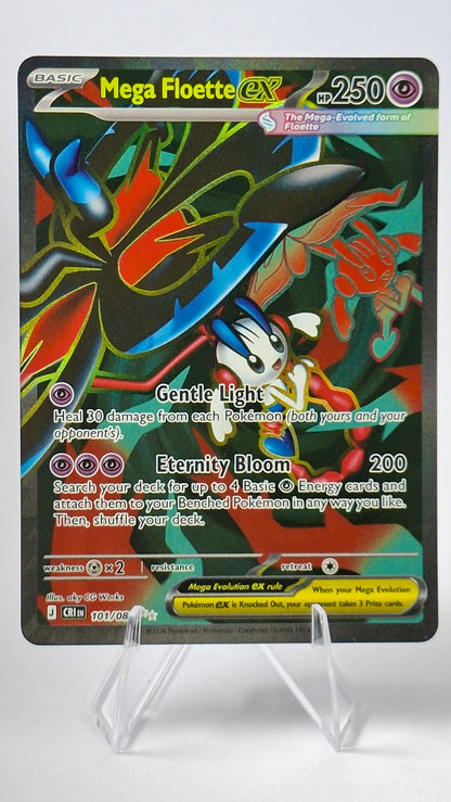Mega Floette ex – Chaos Rising Ultra Rare (101/086)