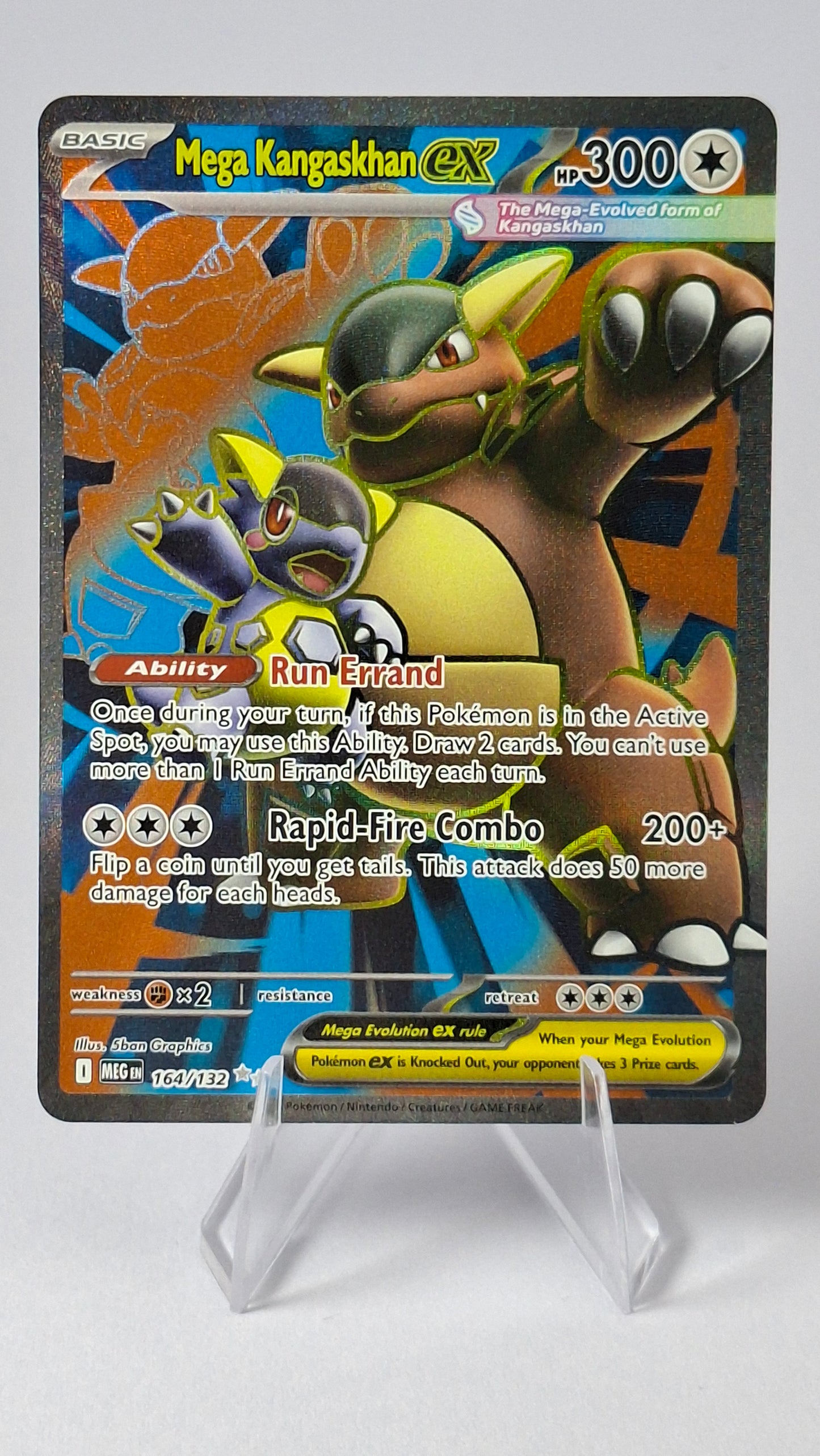 Mega Kangaskhan ex Mega Evolution Ultra Rare 164/132