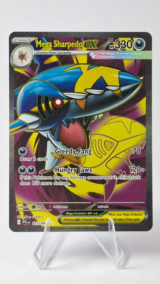 Mega Sharpedo ex – Phantasmal Flames Ultra Rare (113/094)