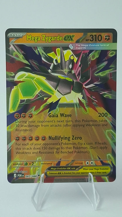 Mega Zygarde ex 047/088 - Perfect Order ME03 Double Rare