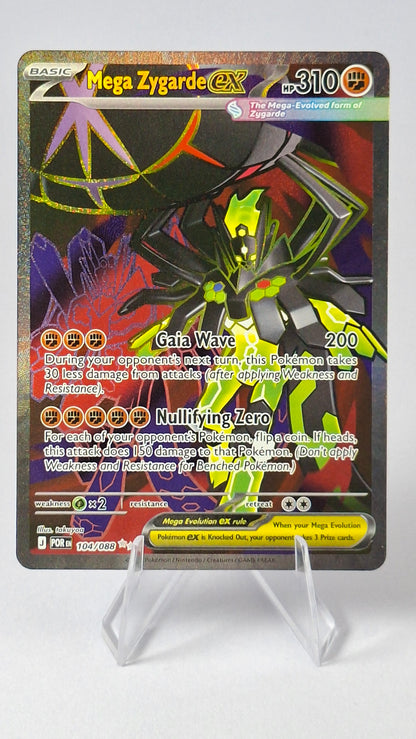 Mega Zygarde ex Perfect Order Ultra Rare 104/088