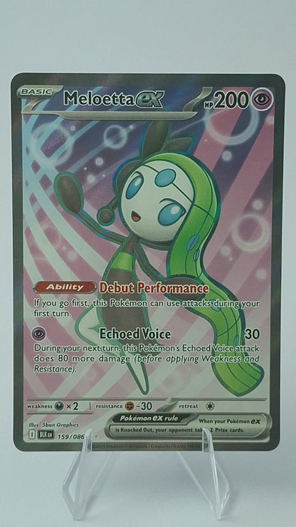 Meloetta ex 159/086 - Black Bolt Ultra Rare