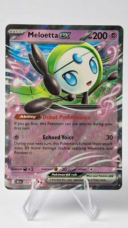 Meloetta ex 044/086 - Black Bolt Double Rare
