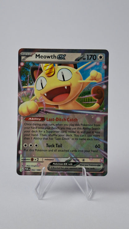 Meowth ex 062/088 - Perfect Order ME03 Double Rare