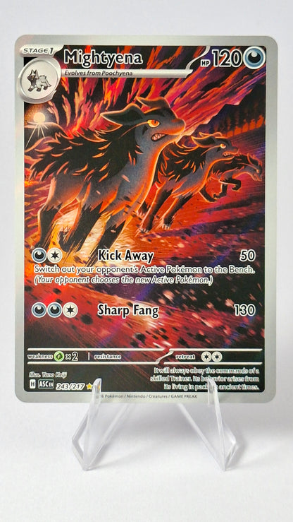 Mightyena Ascended Heroes Illustration Rare 243/217