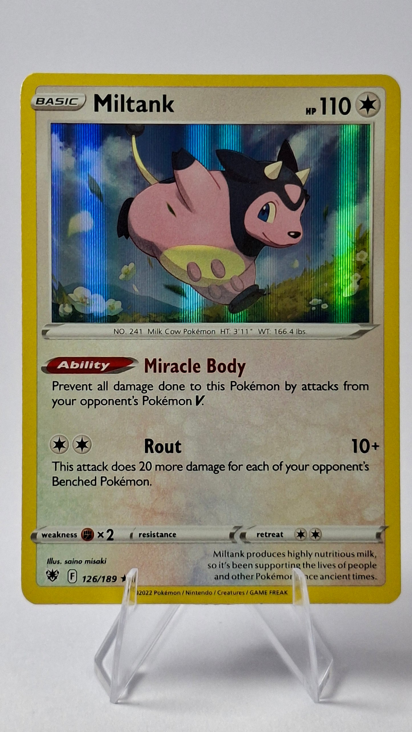 Miltank 126/189 - Astral Radiance Holo Rare