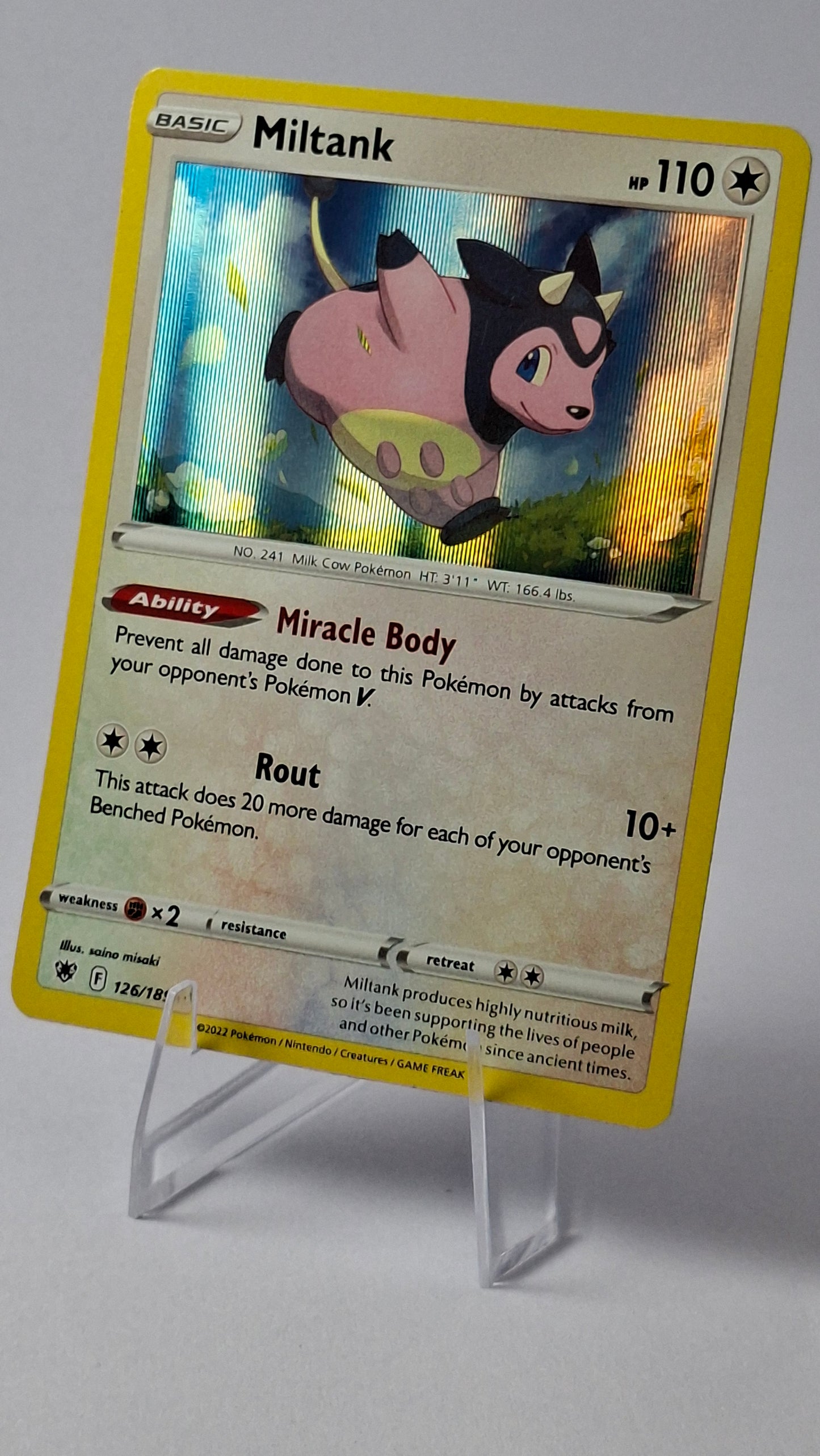 Miltank 126/189 - Astral Radiance Holo Rare