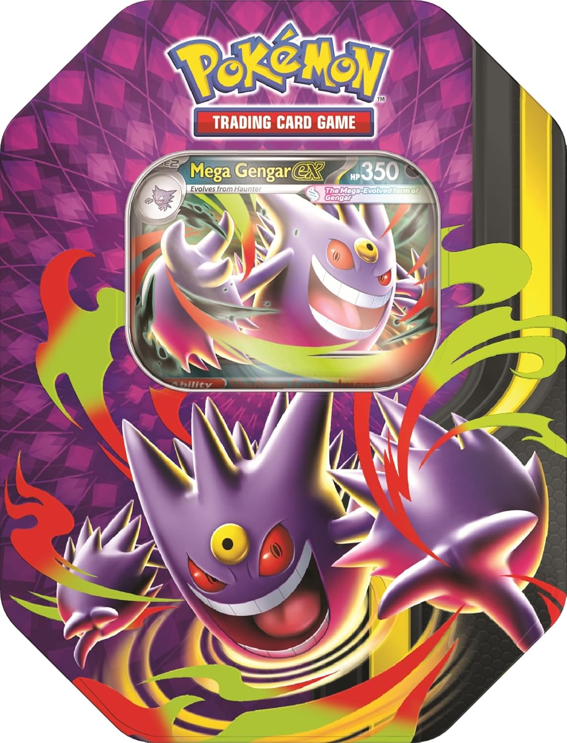 Pokémon Mega Moonlit ex Tin