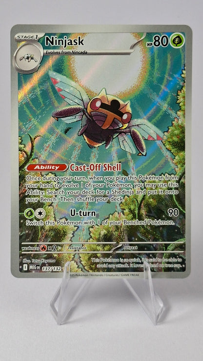 Ninjask Mega Evolution Illustration Rare 137/132