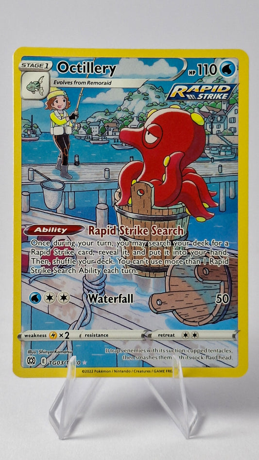 Octillery TG03/TG30 - Brilliant Stars Trainer Gallery Full Art Ultra Rare
