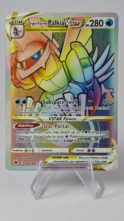 Origin Forme Palkia VSTAR (Secret) Astral Radiance Ultra Rare 192/189