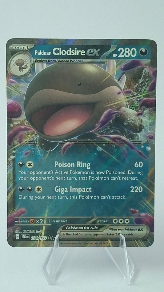 Paldean Clodsire ex 094/159 - Journey Together Double Rare