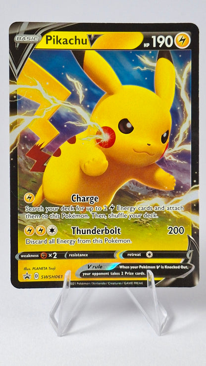 Pikachu V Sword & Shield Promo SWSH061