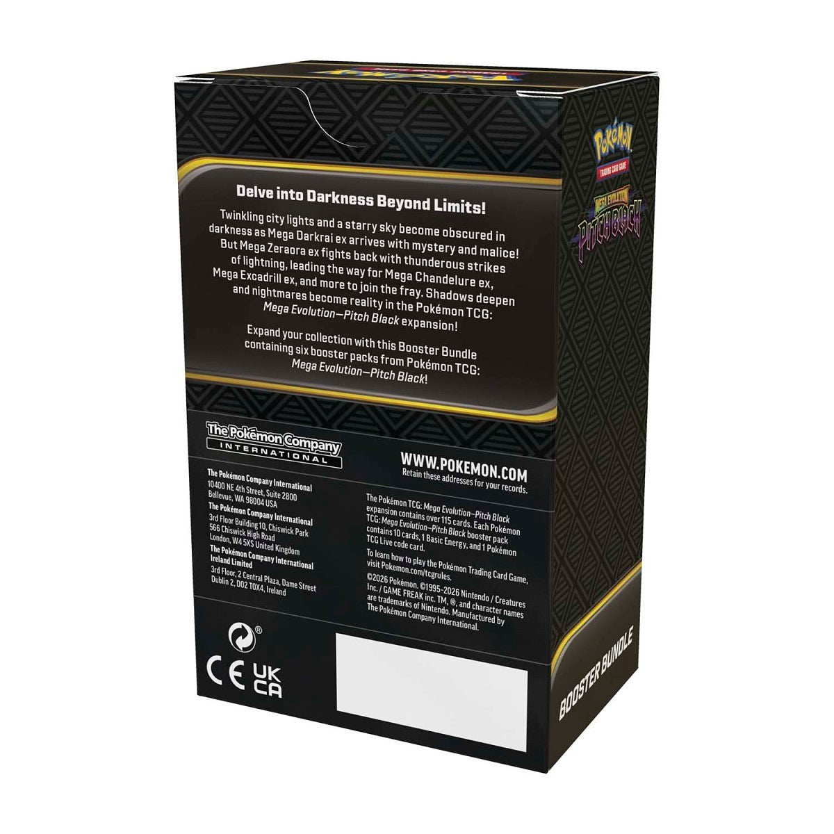 Pokémon Mega Evolution-Pitch Black Booster Bundle
