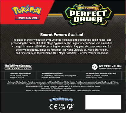 Pokemon Mega Evolution - Perfect Order Booster Pack