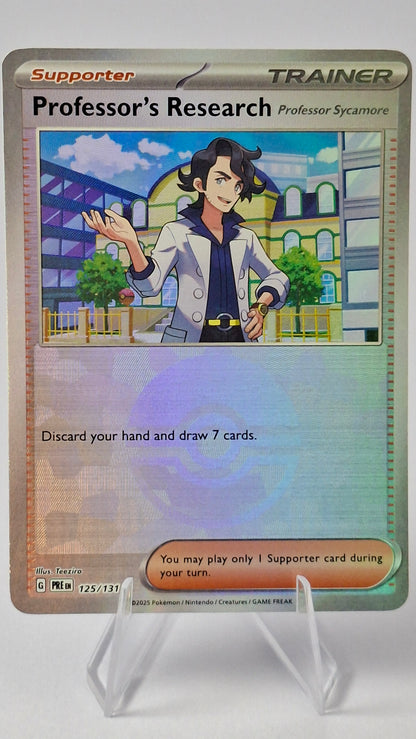 Professor's Research [Professor Sycamore] (Poke Ball Pattern) 125/131 - Prismatic Evolutions