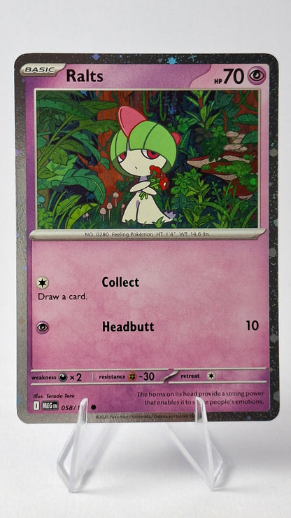 Kirlia Evolution Line - Ralts + Kirlia (Cosmos Holo)