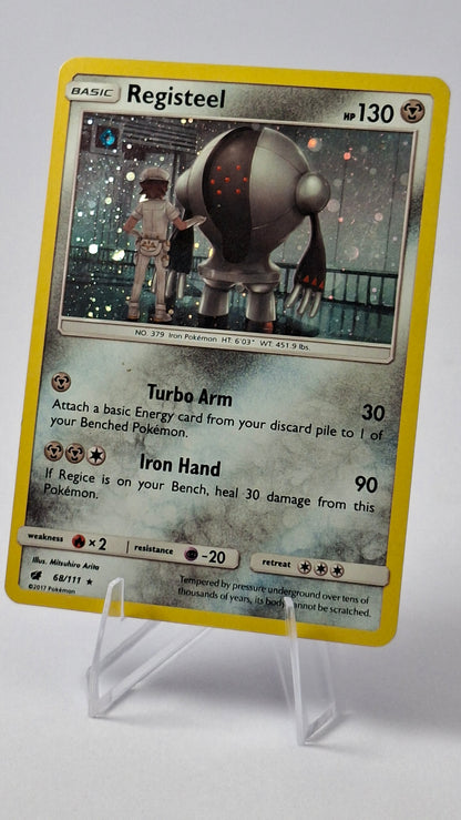 Registeel Promo 68 - Sun & Moon Promo (Lightly Played)