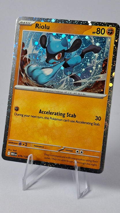 Riolu (Cosmos Holo) 076/132 - Miscellaneous Promo