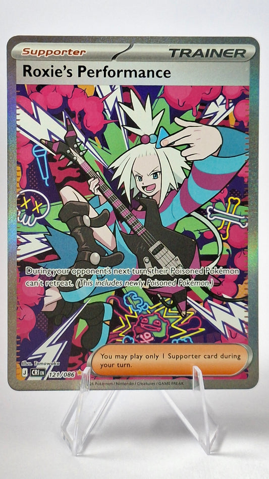 Roxie's Performance – Chaos Rising Special Illustration Rare (121/086)