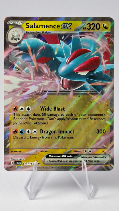 Salamence ex 114/159 - Journey Together Double Rare