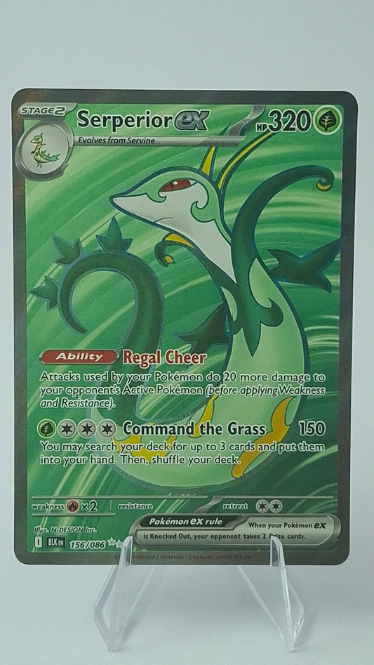Serperior ex 156/086 - Black Bolt Ultra Rare