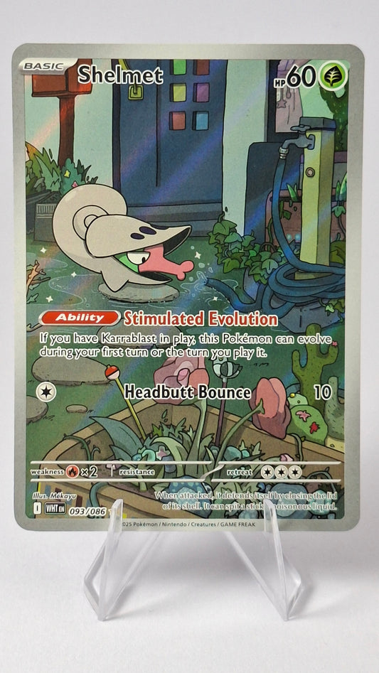 Shelmet White Flare Illustration Rare 093/086