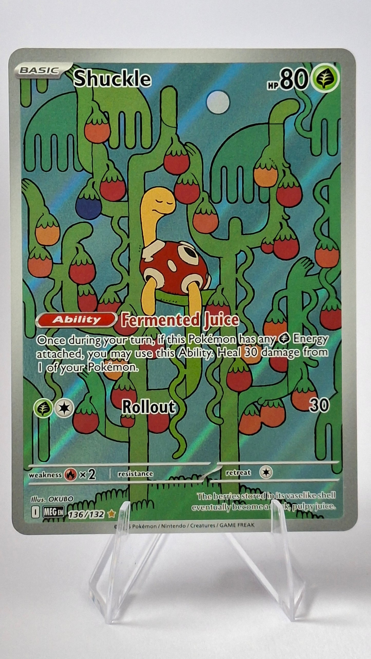 Shuckle Illustration Rare – Mega Evolution (136/132)