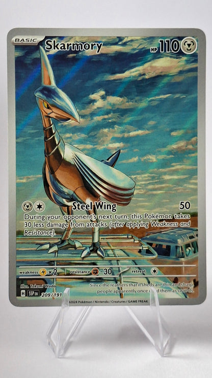 Skarmory Illustration Rare – Surging Sparks (209/191)
