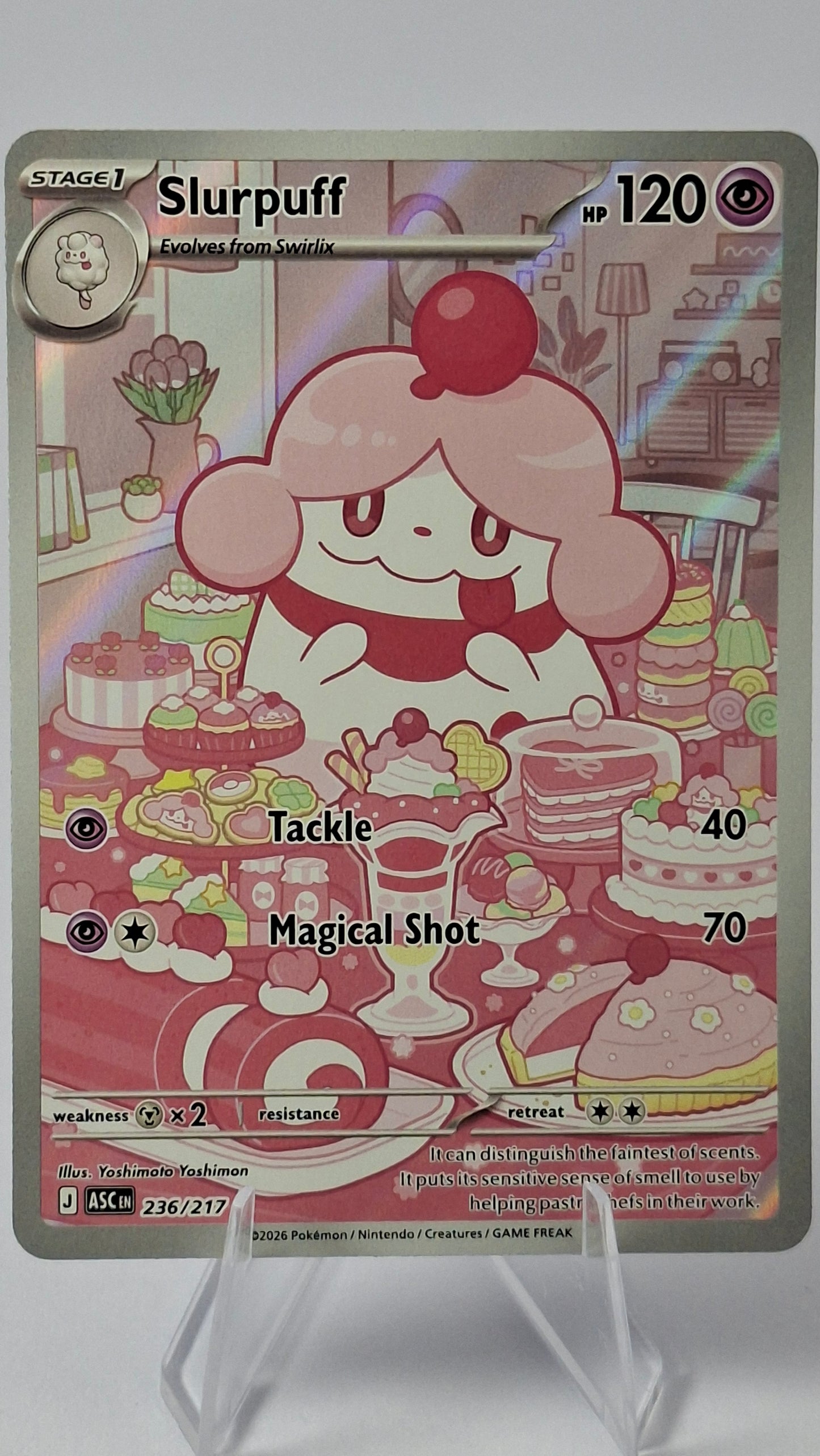 Slurpuff 236/217 - ME Ascended Heroes Illustration Rare