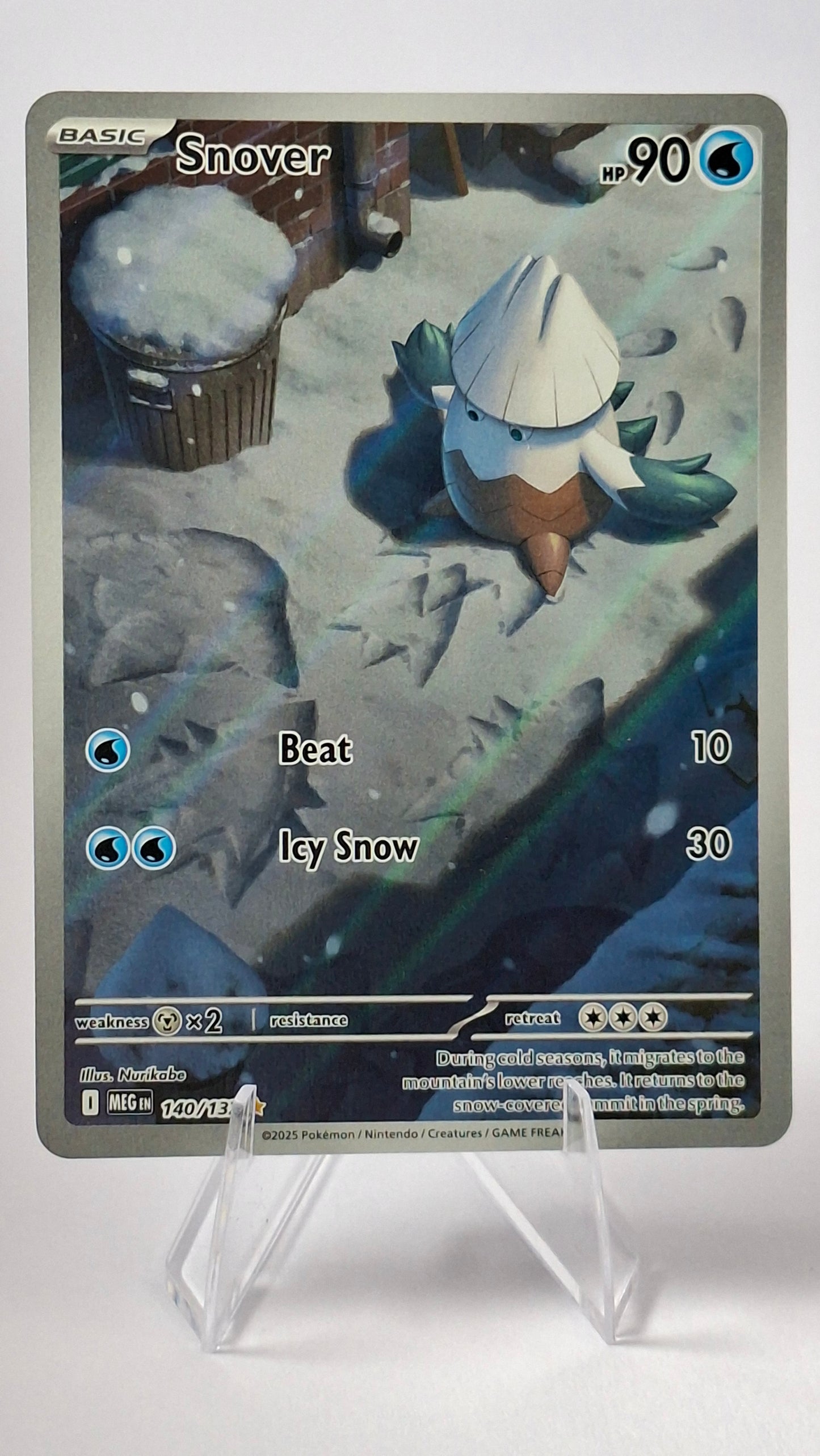 Snover Illustration Rare – Mega Evolution (140/132)