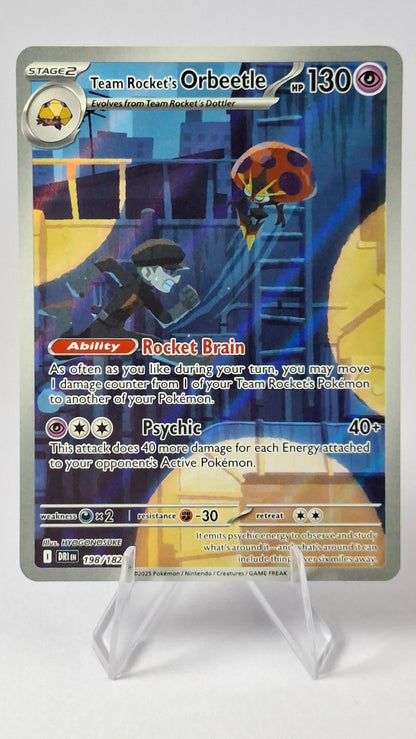 Team Rocket's Orbeetle Destined Rivals Illustration Rare 198/182