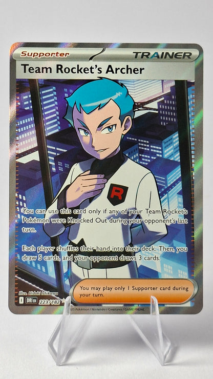 Team Rocket's Archer 223/182 - Destined Rivals Ultra Rare
