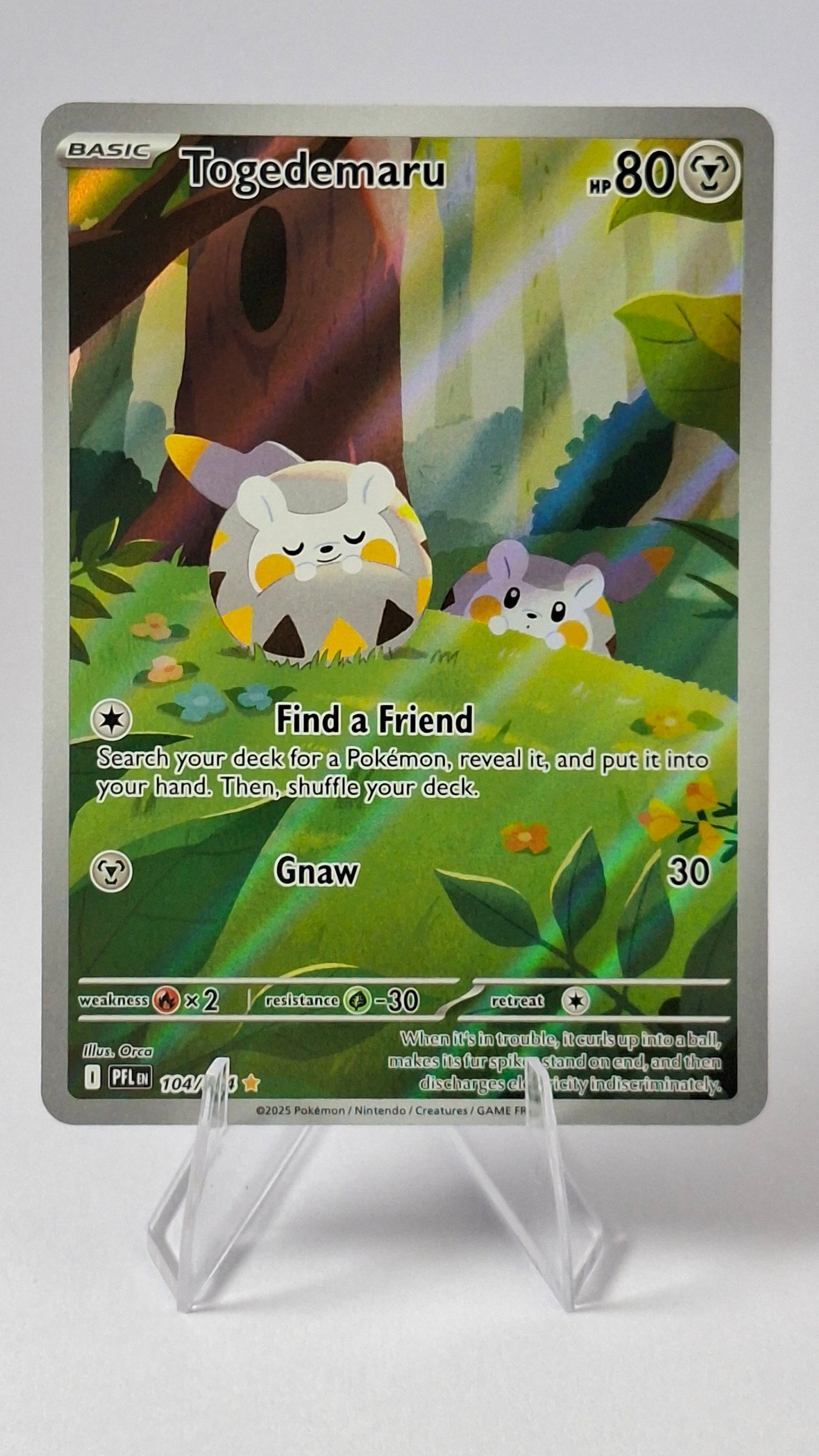 Togedemaru Illustration Rare – Phantasmal Flames (104/094)