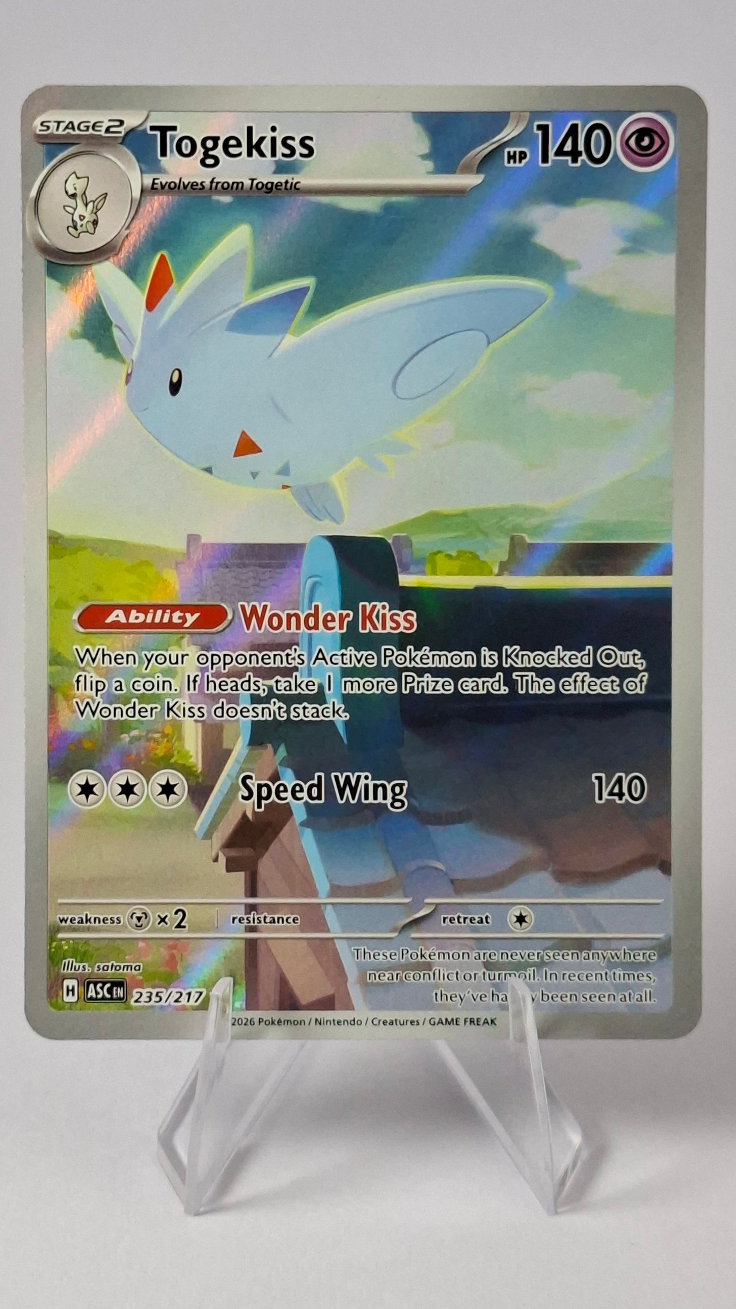 Togekiss Ascended Heroes Illustration Rare 235/217