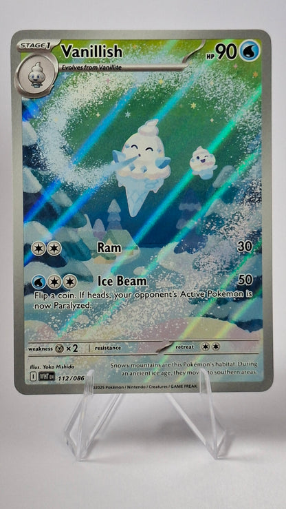 Vanillish Illustration Rare – White Flare (112/086)
