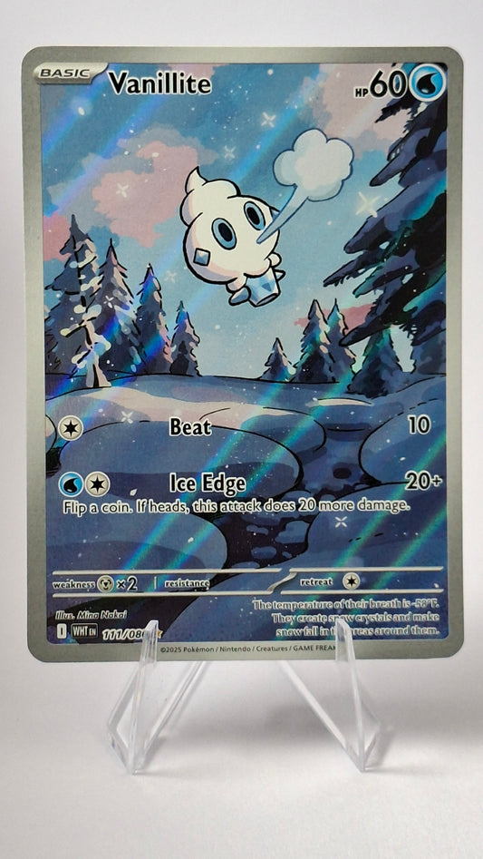 Vanillite Illustration Rare – White Flare (111/086)
