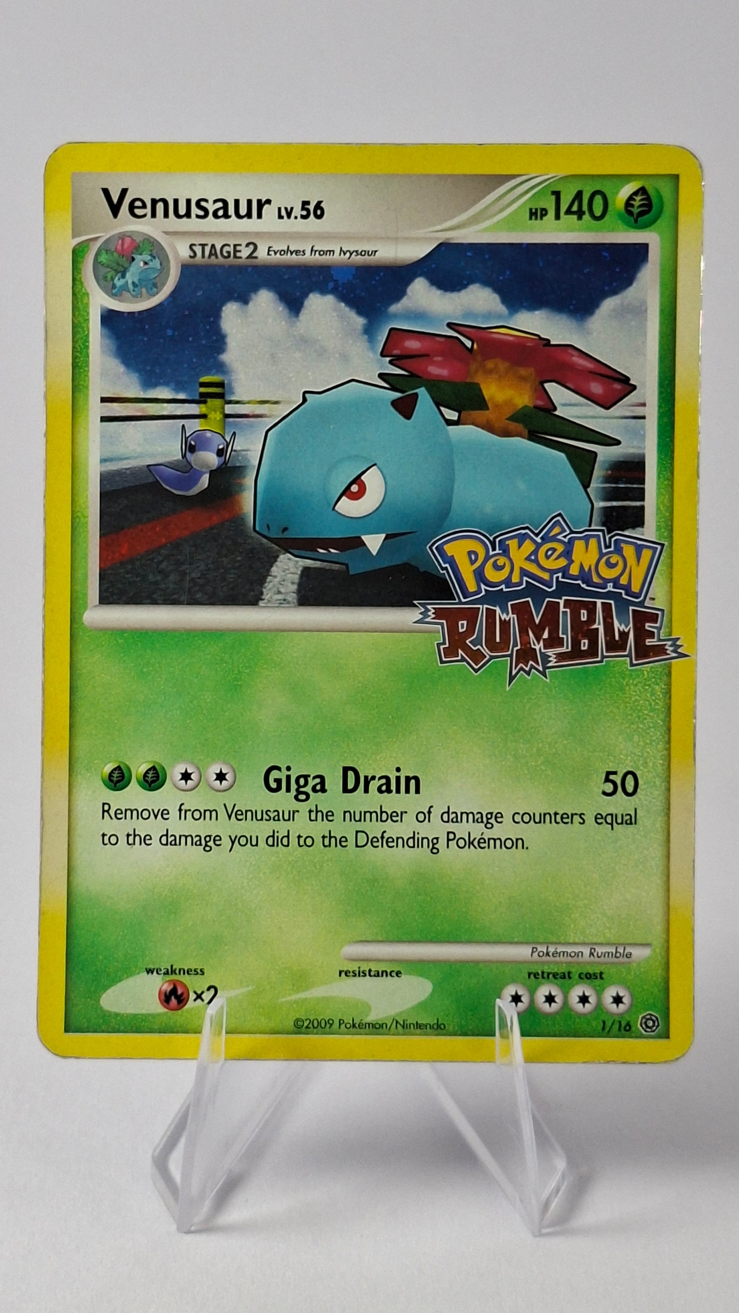 2009 Pokémon Rumble Promo 8/16 Card Set