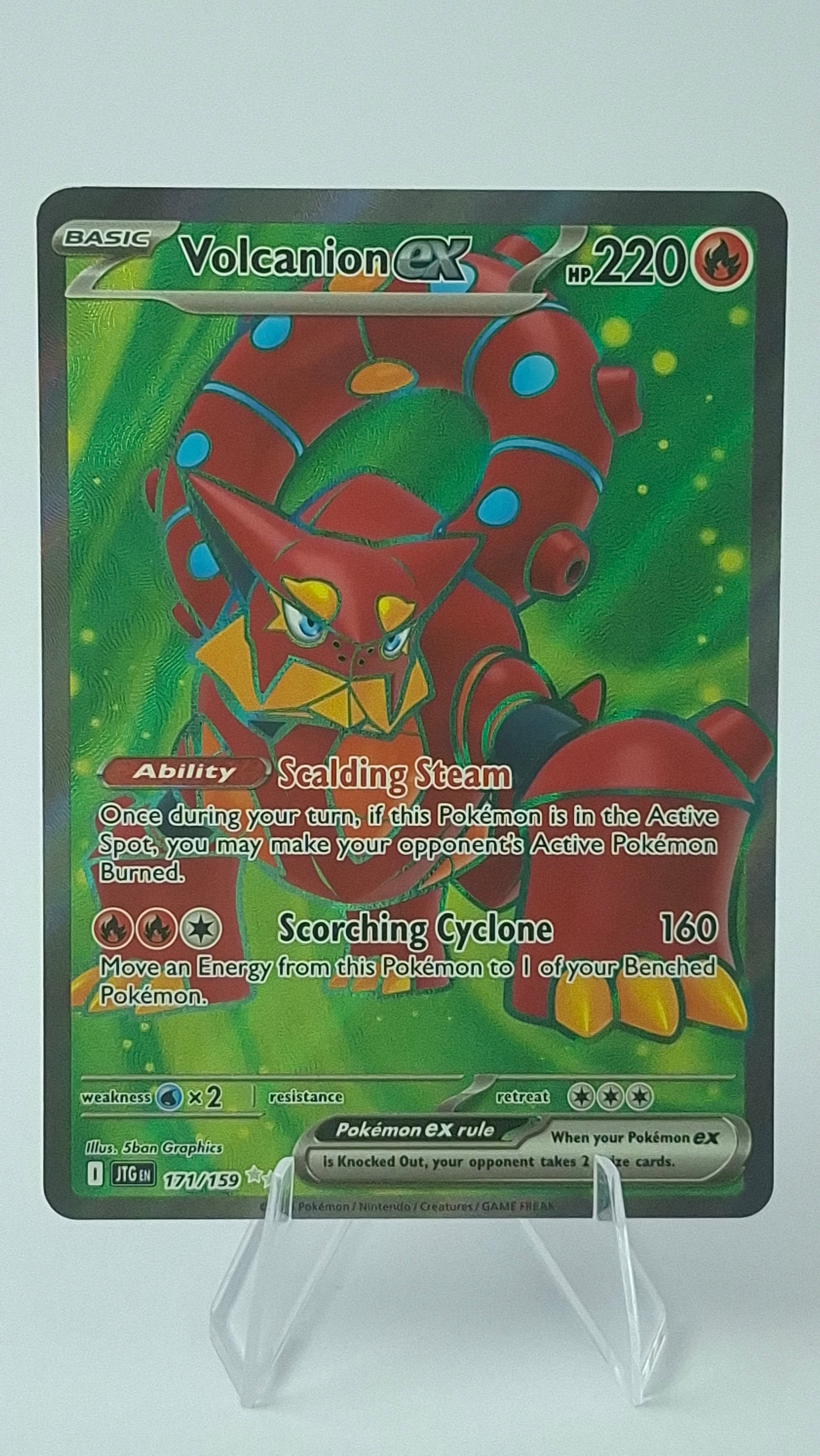 Volcanion ex 171/159 - Journey Together Ultra Rare