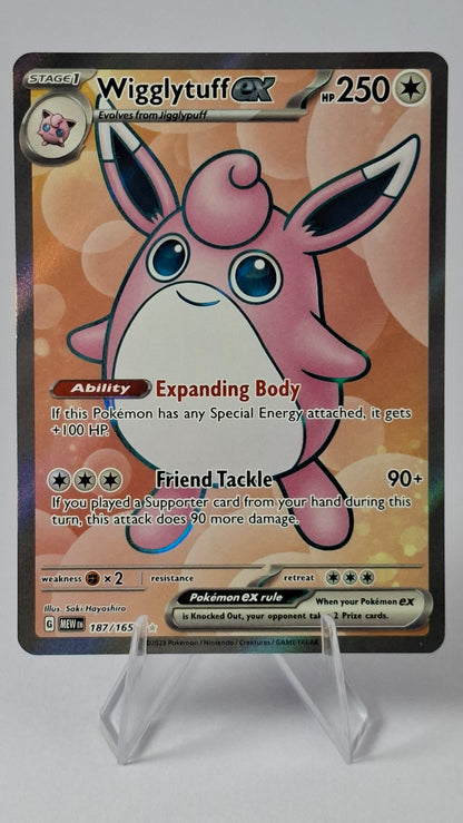 Wigglytuff ex SV: 151 Ultra Rare 187/165