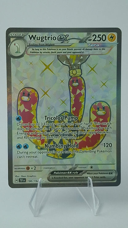 Wugtrio ex 190/162 - Temporal Forces Ultra Rare