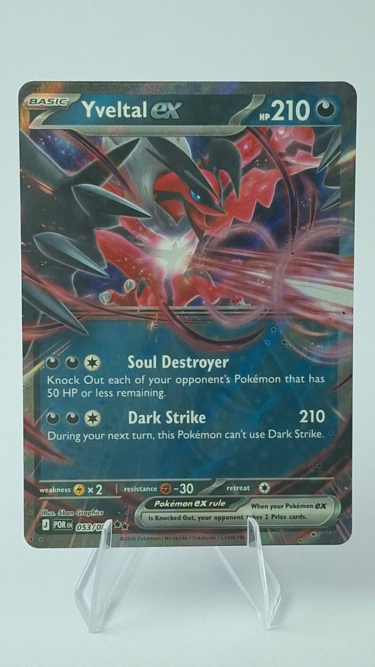 Yveltal ex 053/088 - Perfect Order ME03 Double Rare